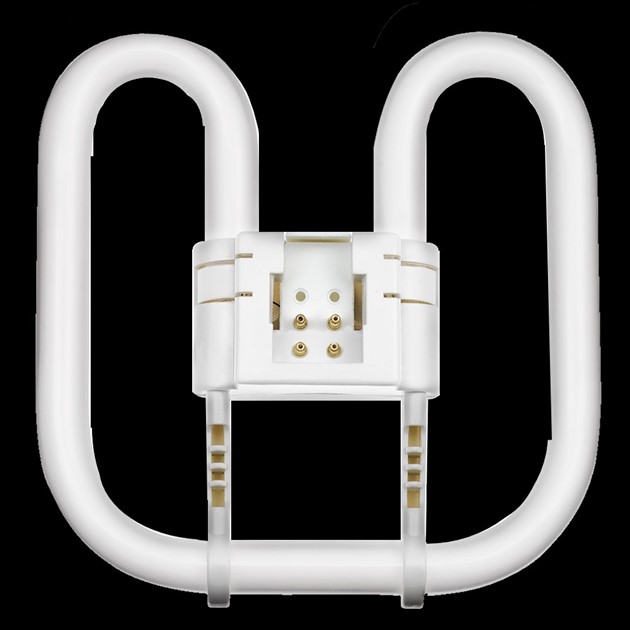 2D lysrör 4-pin GR10q 16W 827